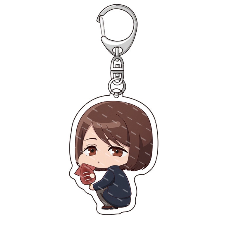 Móc Khóa Nhựa Acrylic Hình Nhân Vật Anime Itadori Yuji Gojo Satoru Dễ Thương