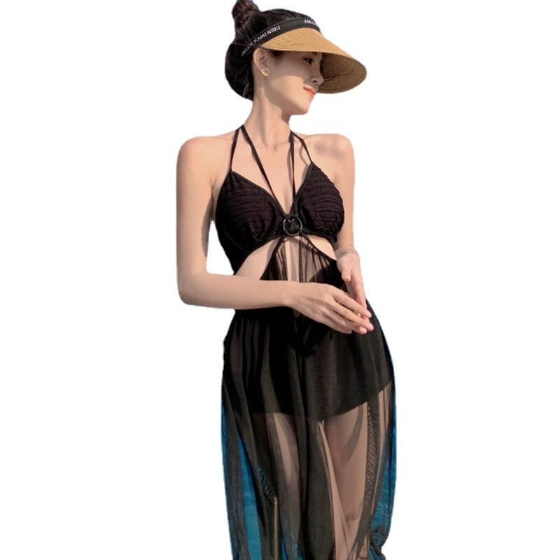 Bộ Đồ Bơi Ba Mảnh Thời Trang Mùa Xuân Hàn Quốc Quyến Rũ