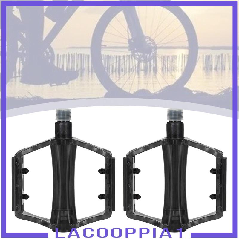 Set 2 Bàn Đạp Phẳng Siêu Bền Nhẹ Thông Dụng Cho Xe Đạp Địa Hình