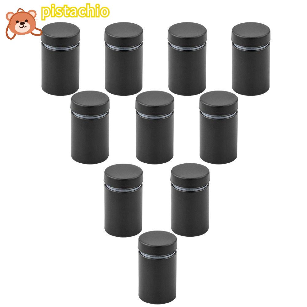 Bộ Ốc Vít Thép Không Gỉ Màu Đen 1 / 2 &quot;x 1.18&quot; Gắn Khung Ảnh Quảng Cáo Bằng Acrylic