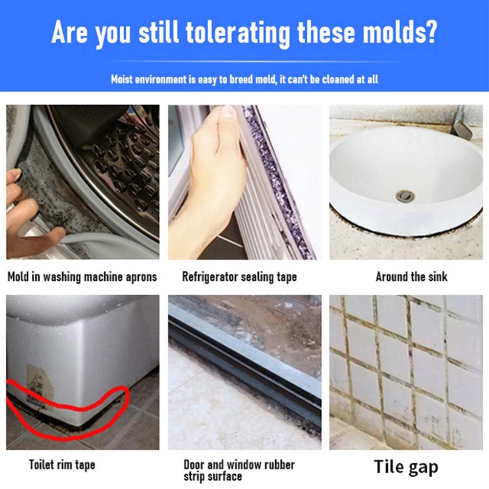 2x Mould Magic Extreme Gel Formula Remover Tube Eco Friendly Taps Sinks Grout