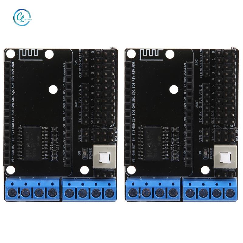 Bộ 2 Bảng Mạch Mở Rộng L293D WiFi Cho NodeMCU ESP-12E ESP8266