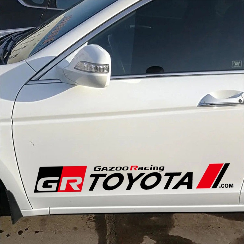 TOYOTA Đề Can Dán Trang Trí Xe Hơi Chống Trầy Chống Nước Cho Agya Raize Calya Avanza Veloz Rush Kijiang Innova Yaris Corolla Cross bZ4X RAV4