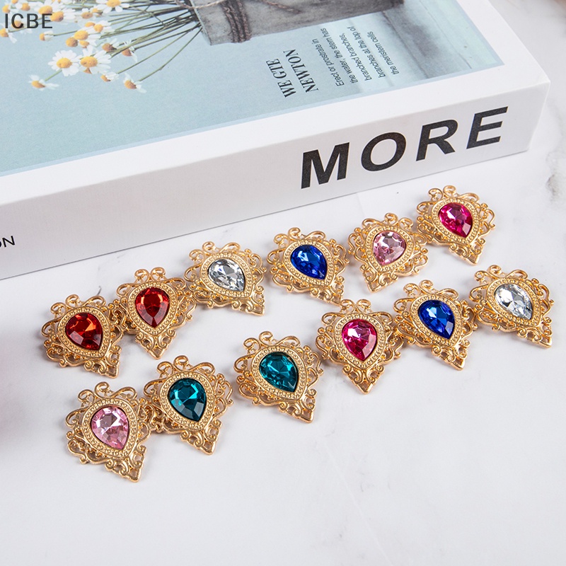 Set 10 Phụ Kiện Hình Giọt Nước Dùng May Vá Diy