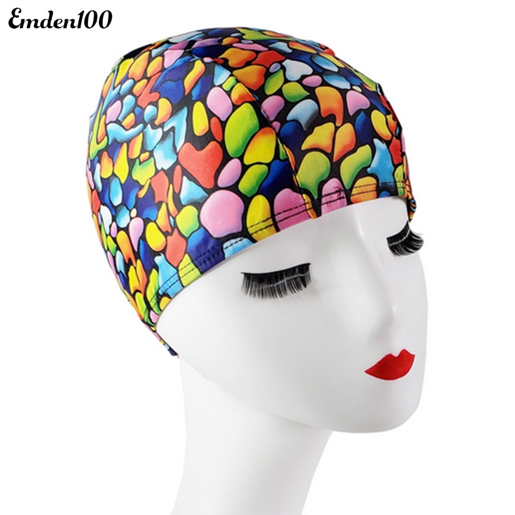 Mũ Tắm Chống Nước Mềm Mại Co Dãn Tốt Cho Nữ