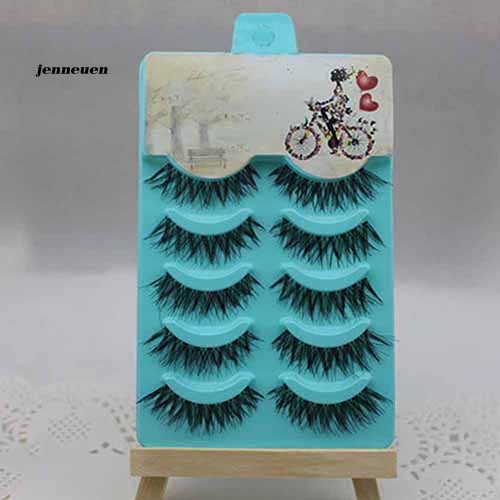 Bộ 5 Cặp Lông Mi Giả Mềm Mại Tự Nhiên