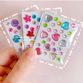 Miếng dán trang trí hình kim cương 3d bằng acrylic cho trẻ em