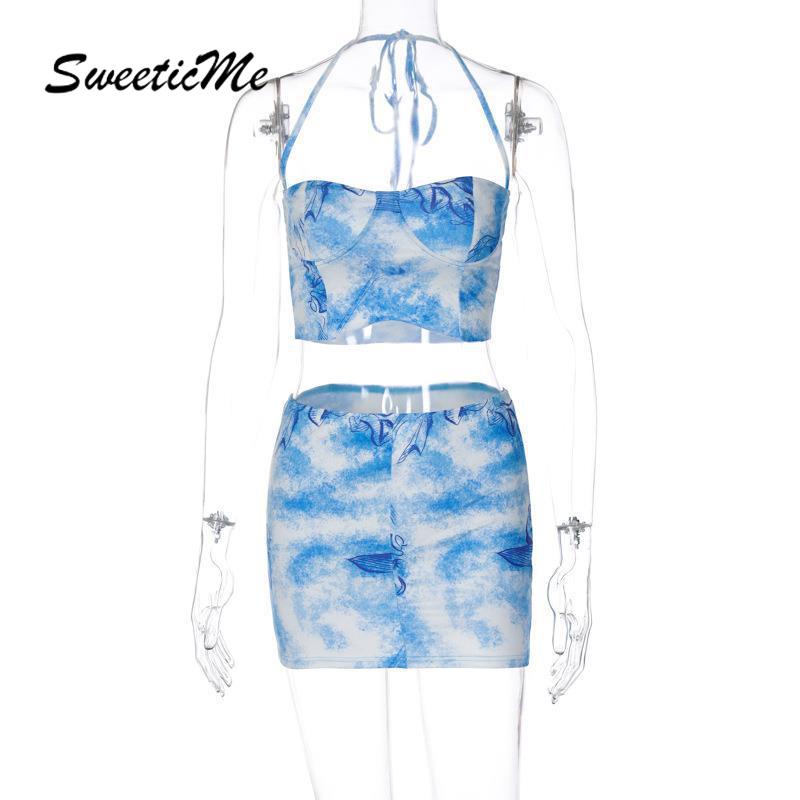 Bộ Áo Croptop Dáng Ôm In Họa Tiết Thời Trang 2023 Quyến Rũ Cho Nữ