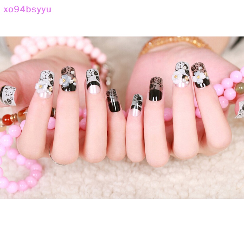 Bộ 24 Móng Tay Giả Bằng Acrylic Tự Nhiên Xo94Bsyu X94Bsyyu