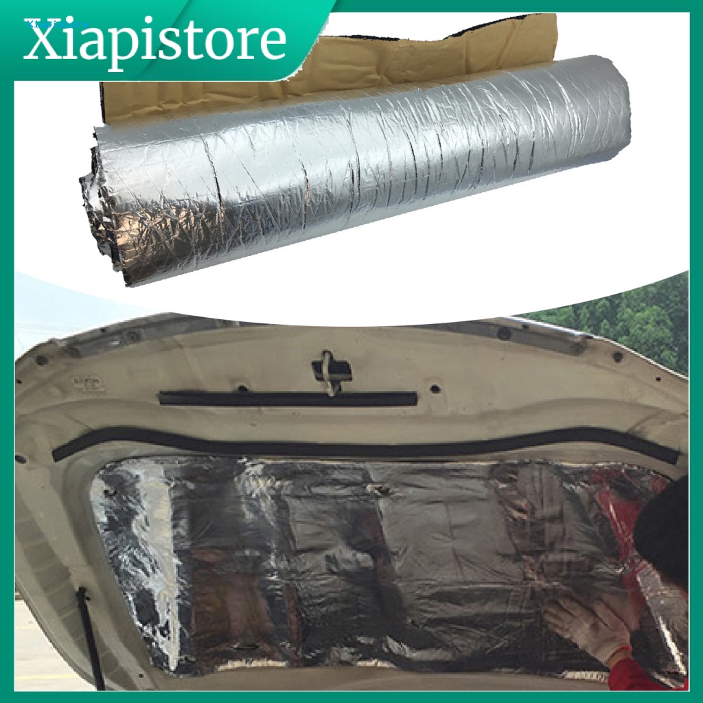 [Xiapistore] Thảm Cách Âm Tự Dính Hấp Thụ Sốc Màu Bạc Cho Xe Hơi