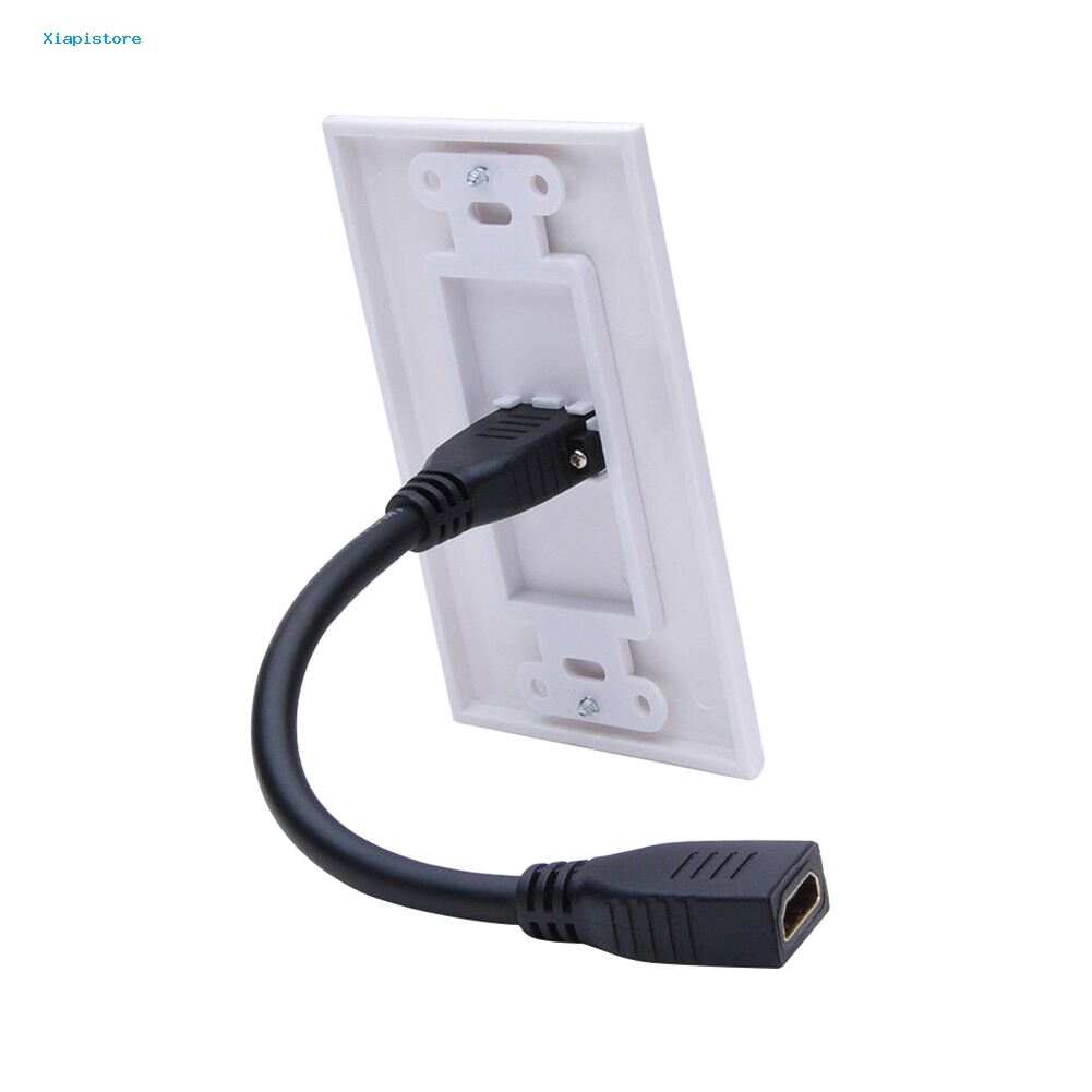 Ổ Cắm Mở Rộng Cổng 4K HDMI Gắn Tường Tiện Dụng