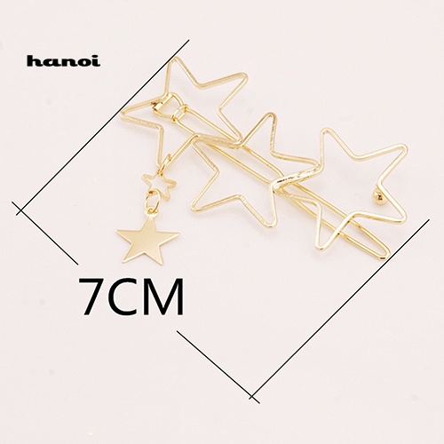 Kẹp Tóc Hình Ngôi Sao Năm Cánh Thời Trang Nữ Tính