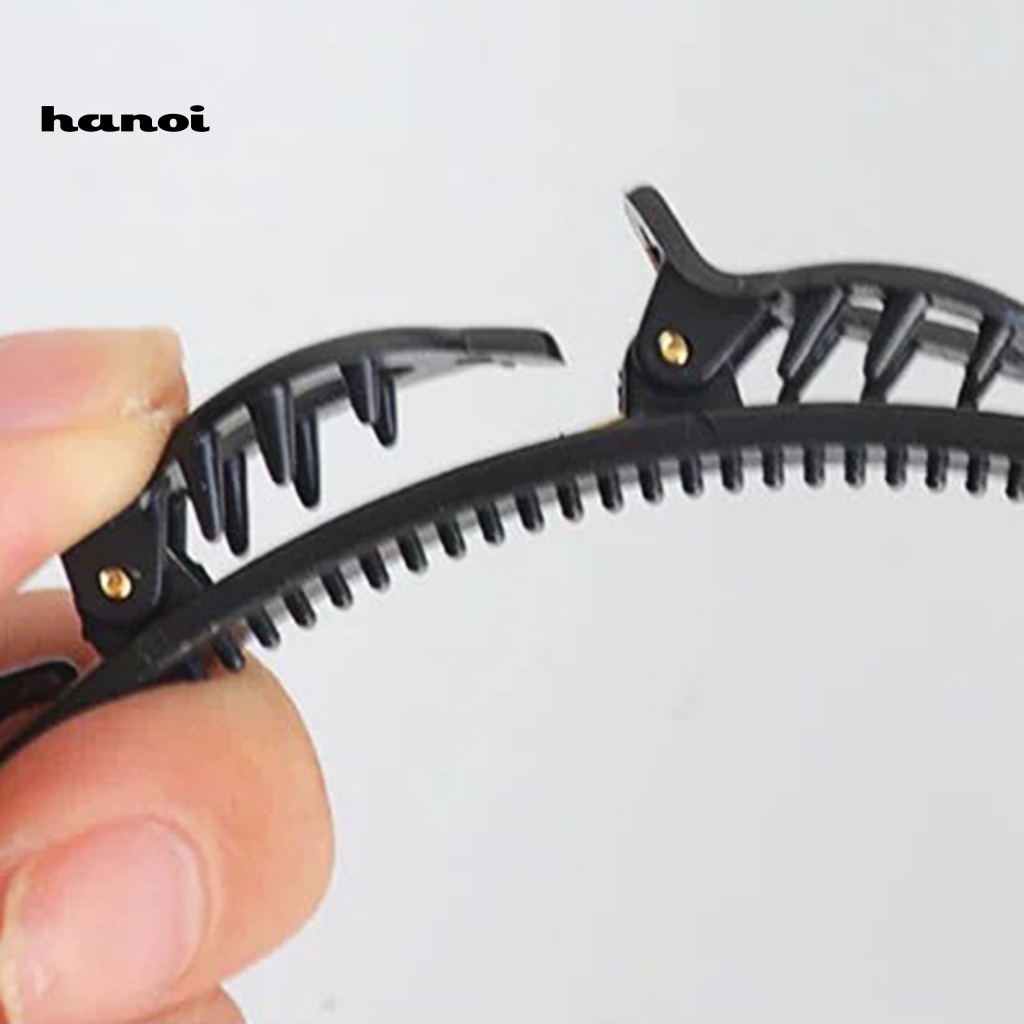 Kẹp Tóc Thiết Kế Hai Lớp Chống Trượt Thời Trang Cho Nữ