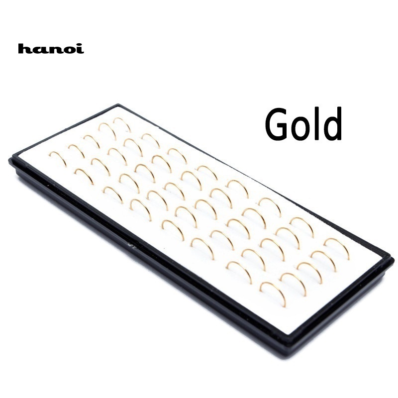 Set 40 Khuyên Đeo Mũi Bằng Thép Không Gỉ Cá Tính Thời Trang