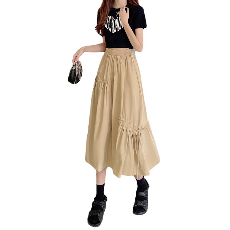 Adella Store chân váy chân váy dài Thời trang hàn quốc  A93M0FJ