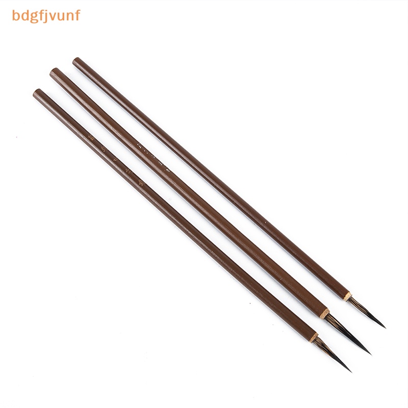 Set 3 Cọ Vẽ Tranh Thư Pháp Chuyên Dụng