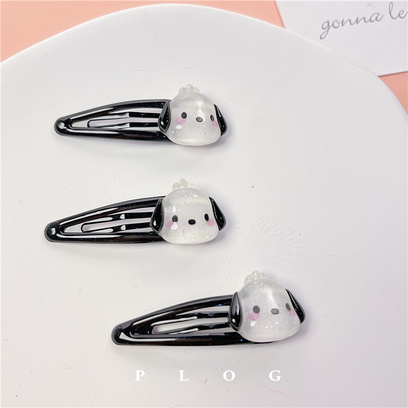 3 cái / bộ kẹp tóc sanrio kuromi melody cinnamoroll kẹp hoạt hình dễ thương cho nữ cô gái h0278