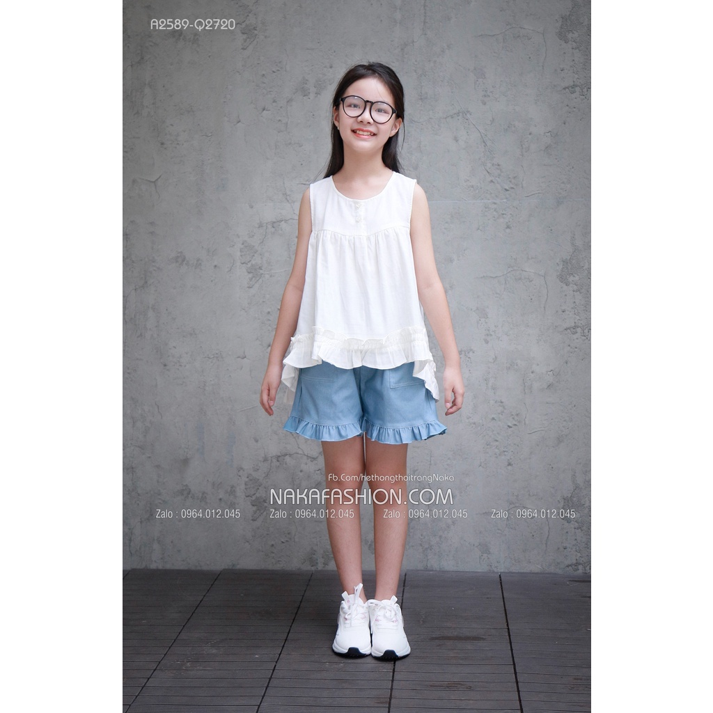 [Có sẵn] [Ảnh thật] Quần Sooc Poppy - MSP 2720