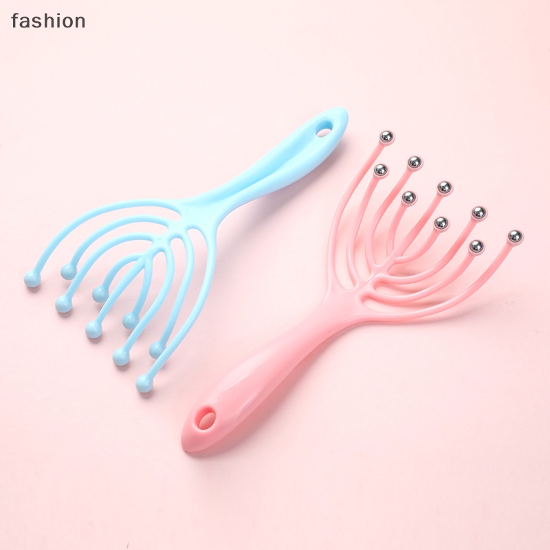 Chín móng vuốt đầu Massager Da đầu thư giãn Spa sâu massage chín hạt massage Lược VN