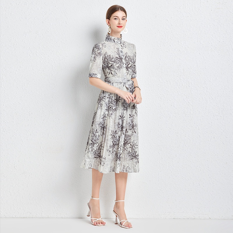 Đầm Maxi Phong Cách Retro 20237