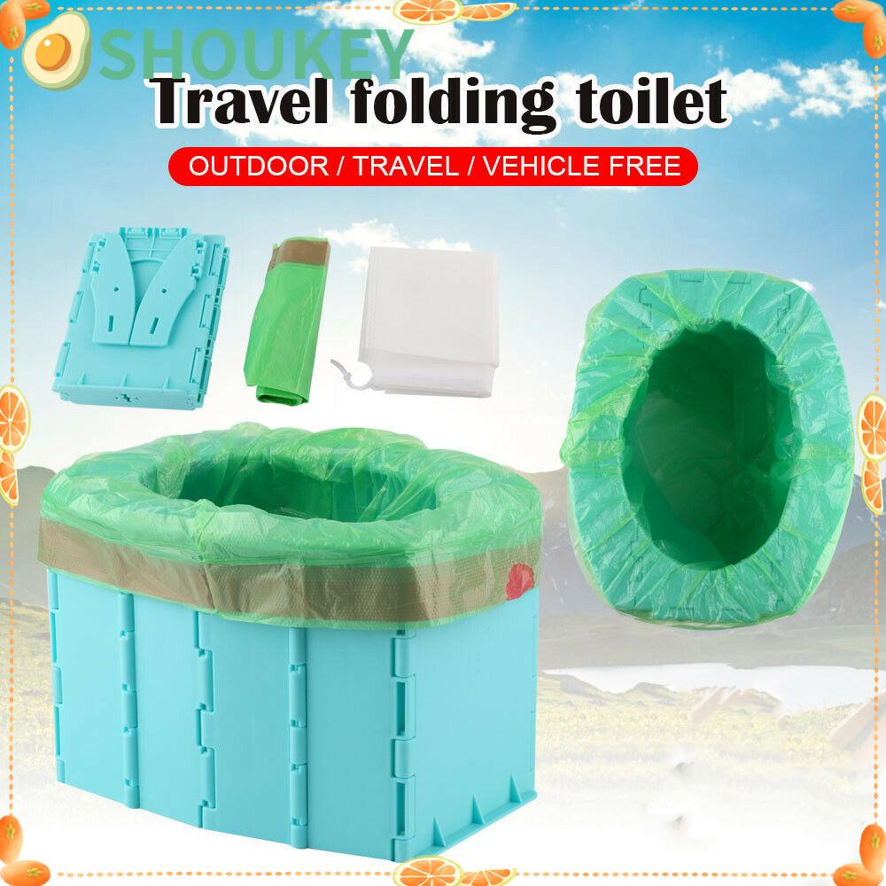 Bệ Ngồi Toilet Gấp Gọn Tiện Dụng Cho Du Lịch / Cắm Trại