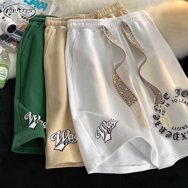 Quần Short Thể Thao Bóng Rổ Ống Rộng Thời Trang Mùa Hè Hàn Quốc Dành Cho Nam M-8XL