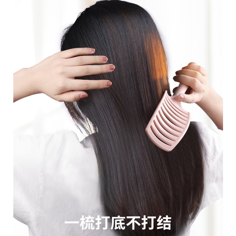 Lược Chải Tóc Đệm Khí Mát Xa Da Đầu Tạo Kiểu Tóc Xoăn Dài Đặc Biệt Cho Nữ