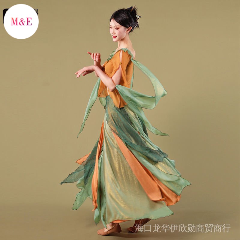 Đầm Sườn Xám Phối Khăn Choàng Chống Chói Hóa Trang Cổ Điển Cho Nữ Vải May Vá Chuyên Dụng Chất Lượng Cao