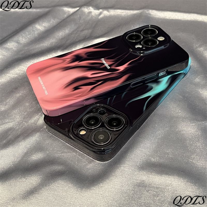 Ốp Điện Thoại Cứng Chống Sốc Hình Ngọn Lửa Cho Iphone13 8p 1211 max 7 14pro bb1k bdc1