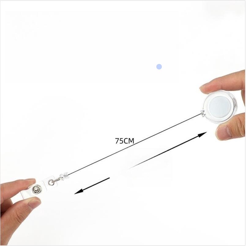 Khóa Cài Dễ Kéo, Kẹp, Dây Thừng Treo Thẻ, Móc Khóa