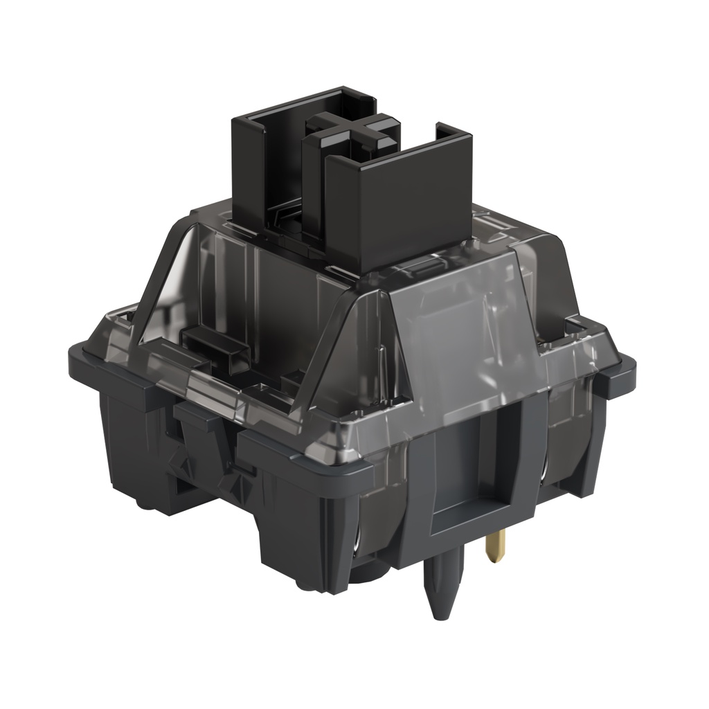 Set 45 Công Tắc Tuyến Tính Akko V3 pro Màu Đen 5 Pin 55gf Chống Bụi Tương Thích Với Bàn Phím Cơ MX