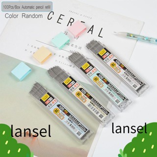 Hộp 100 Ruột Bút Chì Thay Thế Tự Động Tẩy Được Tiện Dụng