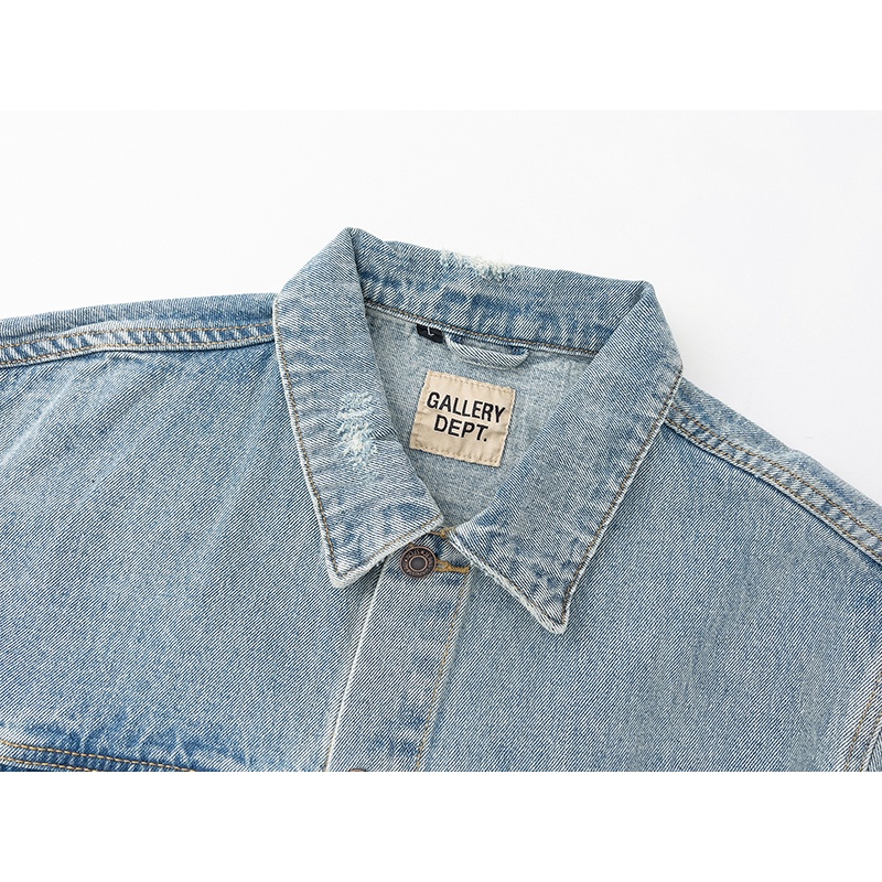 ❤️❤️❤️❤️ Áo Khoác Jean Tay Dài Thêu Họa Tiết Độc Đáo Thời Trang Cho Nam Và Nữ