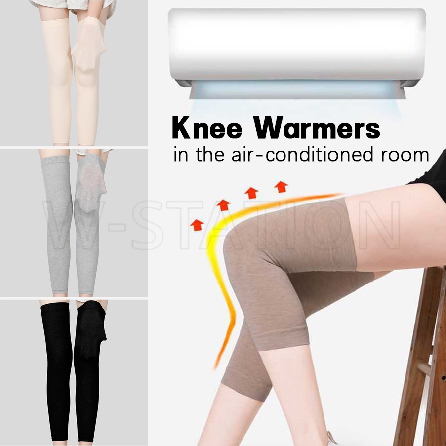 1 Cặp Đệm Đầu Gối Giữ Ấm Thoáng Khí Thoải Mái Co Giãn Hỗ Trợ Đầu Gối