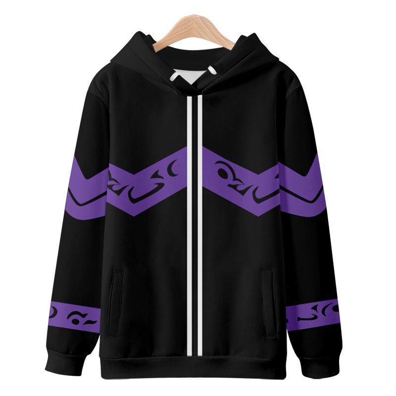 Áo Khoác Hoodie Có Khóa Kéo In Hình Kamen Rider W Joker Decade 3D Thời Trang Thu Đông Dành Cho Nam Nữ