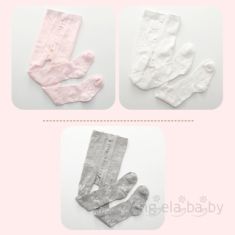 Quần Tất Lưới Đính Nơ Cho Bé Gái