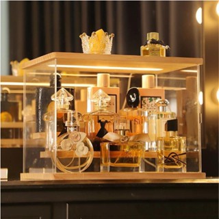 [Giá hủy diệt] Tủ Đựng Nước Hoa, Mỹ Phẩm có đèn LED, tủ trưng bày bộ sưu tập