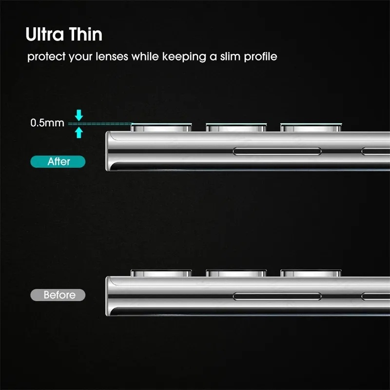 Metal Camera Ring Protector For Samsung Z Fold 5 5G fold5 Lens Cover Camera Lens Glass cap