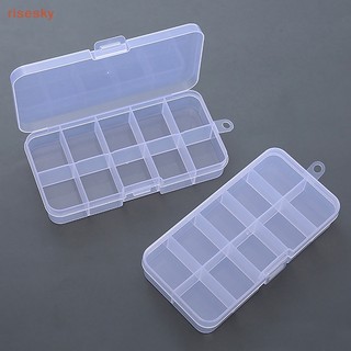 Hộp nhựa hình chữ nhật đựng trang sức tiện dụng