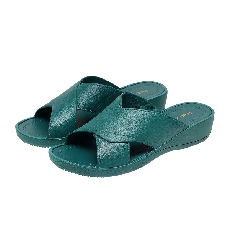 Dép Cao Gót Đế Dày Chống Trượt Thời Trang Mùa Hè Dành Cho Nữ