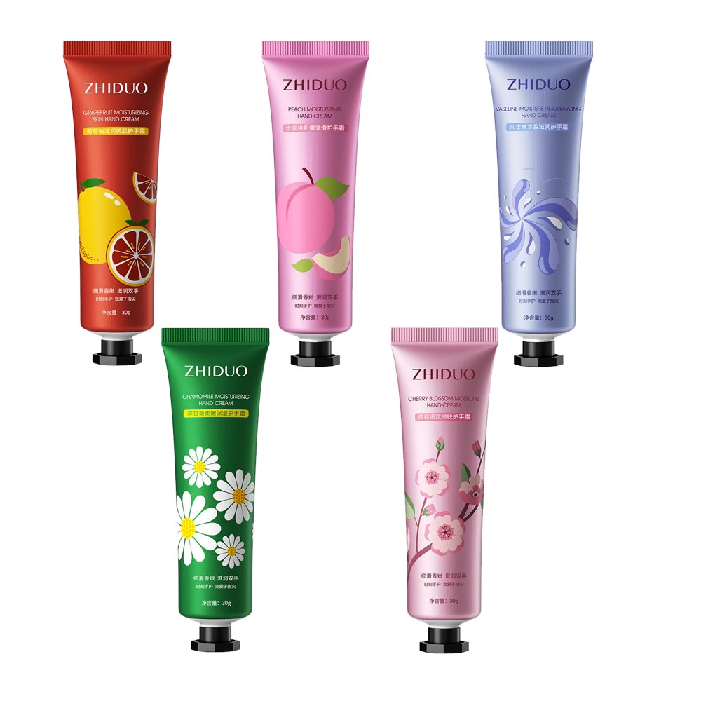 Kem Dưỡng Ẩm Da Tay Chống Khô Nứt Nẻ Chiết Xuất Bơ / Đào Tự Nhiên 30g