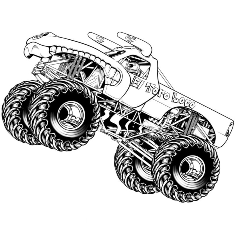 Siêu xe Hot Wheels - Set 20 Tờ Tranh Tô Màu A4 A5 Dành Cho Màu Sáp, Màu Chì - MANGA ANIME COMIC tô màu