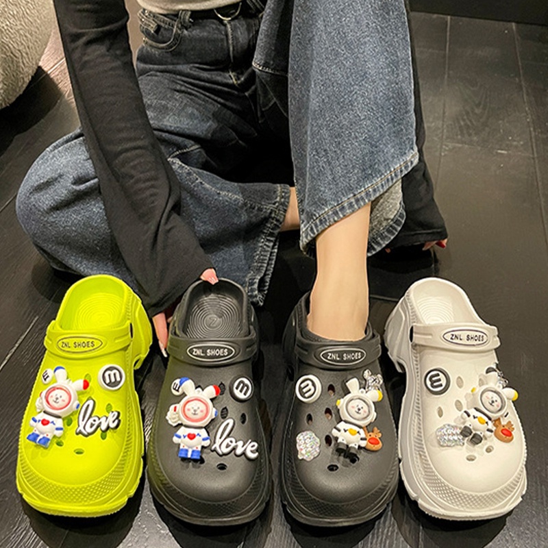 Prowow❤Dép Sandal Đế Dày Mềm Mại Thời Trang Mùa Hè Dành Cho Nữ