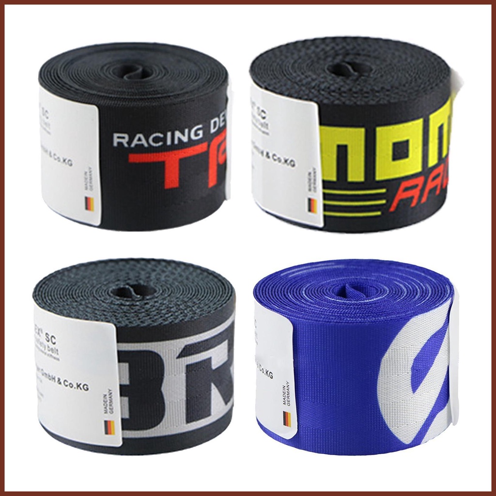 Jdm Dây Đai An Toàn Bằng Vải Sợi Nhiều Màu Sắc 4.8cm Có Sức Mạnh Cho Xe Hơi Đua haoyisvn