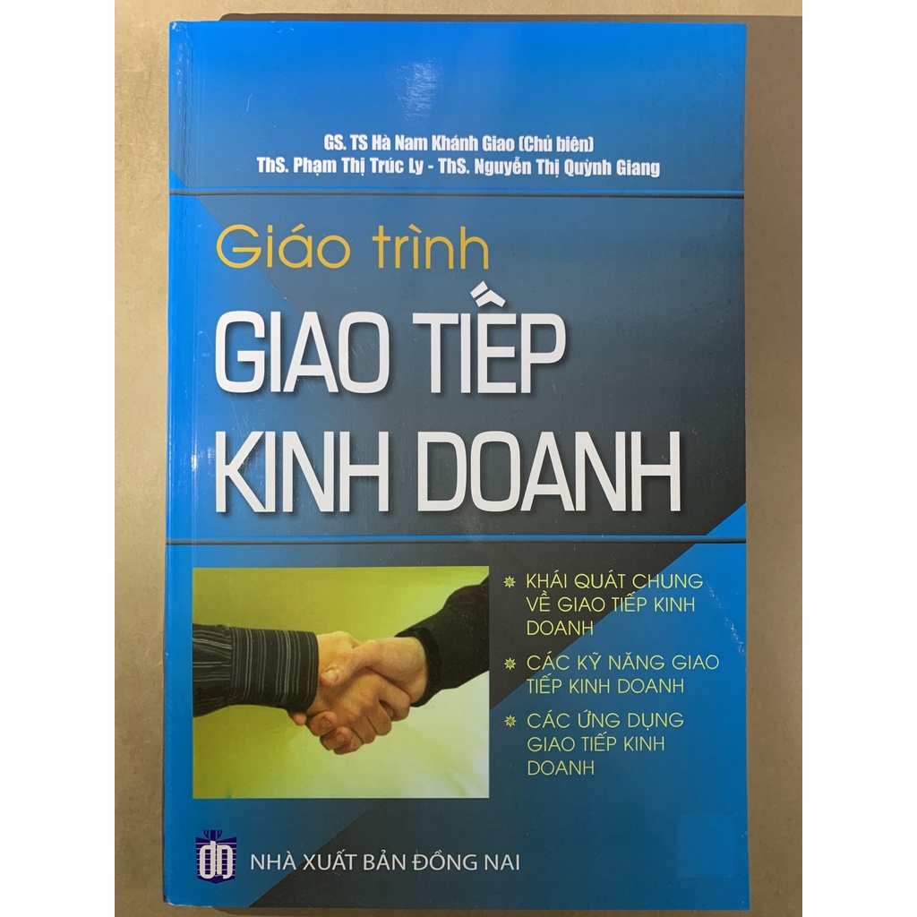 Sách - Giáo Trình Giao Tiếp Kinh Doanh  - Tái Bản 2022 - Nhà Sách Sự Thật
