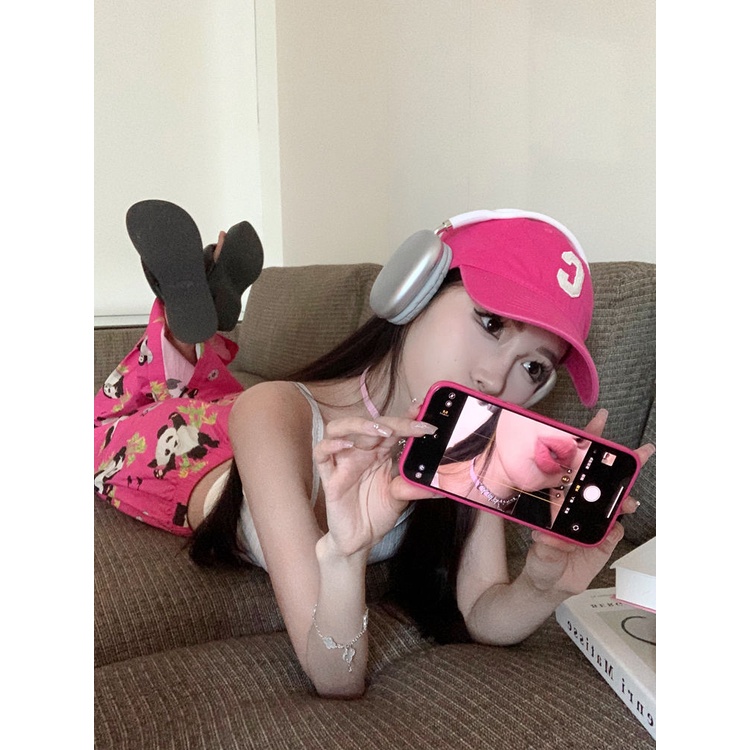 Quần Dài Thể Thao Ống Rộng Lưng Thun Rút Dây In Họa Tiết Hoạt Hình Thời Trang Mùa Hè Cho Nữ