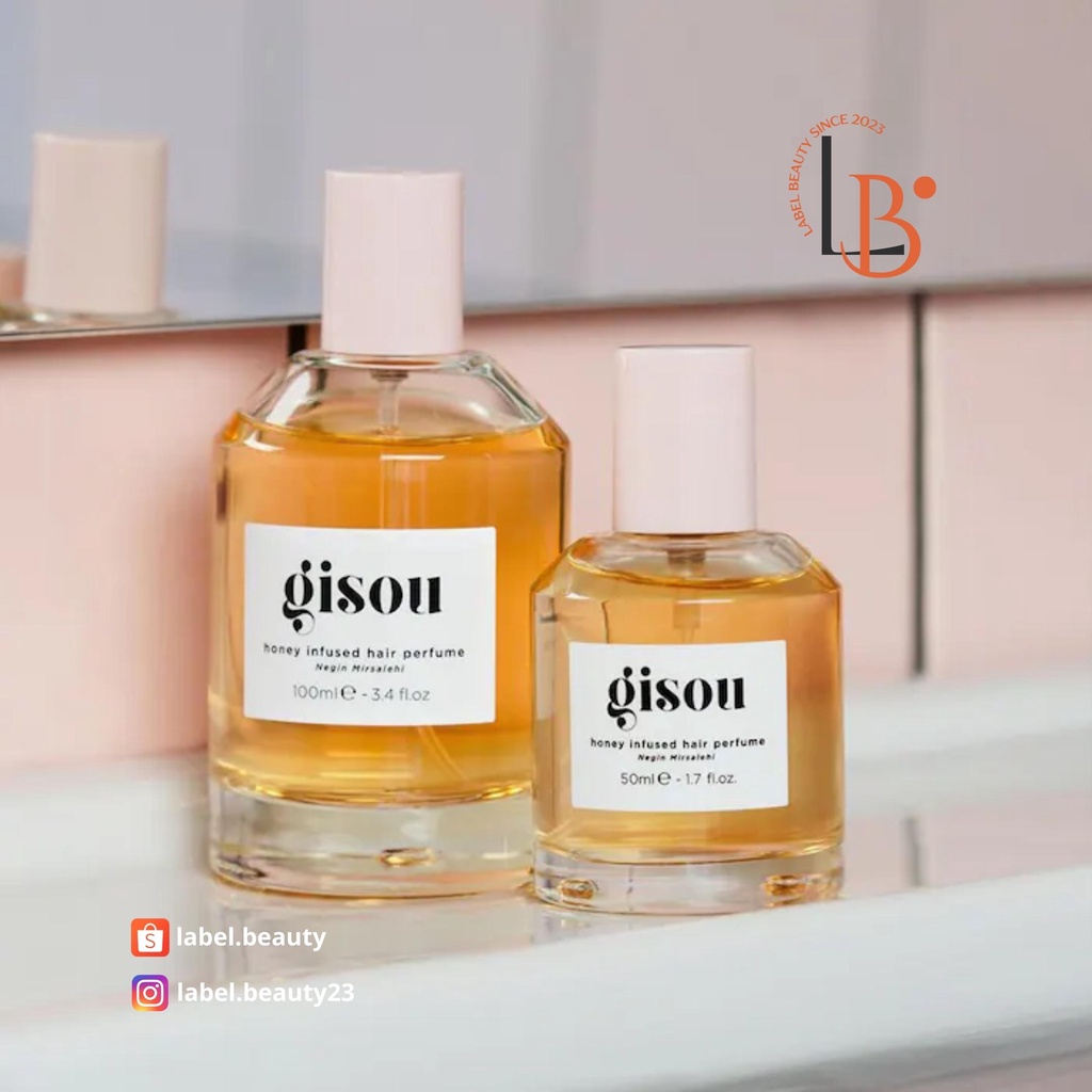 Sẵn ✨ Nước hoa dành cho tóc Gisou Honey Infused Hair Perfume - 𝐋𝐚𝐛𝐞𝐥.𝐛𝐞𝐚𝐮𝐭𝐲 ✨