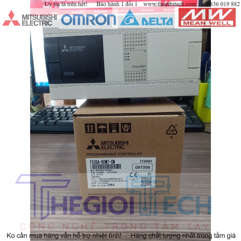 Bộ lập trình FX3GA-60MT-CM