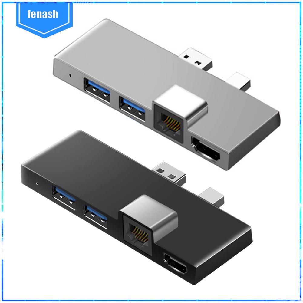 Đối với surface pro 4/5/6 docking station 6 trong 1 hub với hdmi tương thích rj45