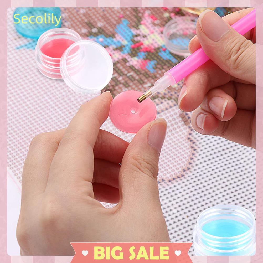 Tranh kim cương 5d diy chai đất sét 2,8x1,4cm tranh keo đất sét cho trẻ em người lớn